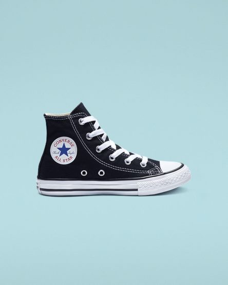 Tenisi Inalti Fete Converse Chuck Taylor All Star Clasici Negrii | RO TPDUV435